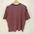 90s ボーダー クルーネック Tシャツ メンズ import:L