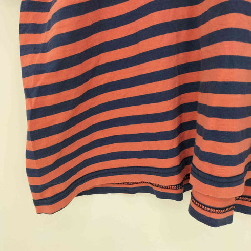90s ボーダー クルーネック Tシャツ メンズ import:L