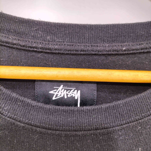 ステューシー Stussy カレッジロゴ クルーネック L/S Tシャツ ロンT メンズ import:L