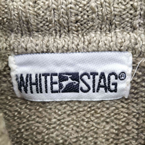 ホワイトスタッグ WHITE STAG 90s アクリル タートルネック ニット メンズ import:L