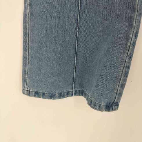 ハルハム HALHAM 12ozデニムピンタックフレアパンツ メンズ 88