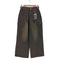 Classical Origin ウォッシュド加工ブラックデニムカーゴパンツ メンズ JPN:M