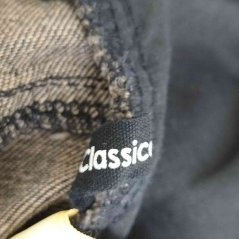 Classical Origin ウォッシュド加工ブラックデニムカーゴパンツ メンズ JPN:M