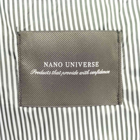 ナノユニバース NANO universe シームライン2Bチェスターコート メンズ JPN:L