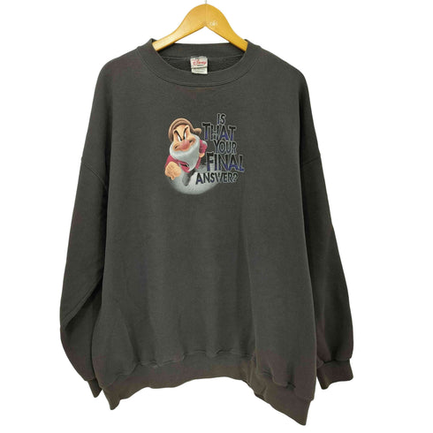 90s USキャラクター クルーネックスウェット メンズ XXXL