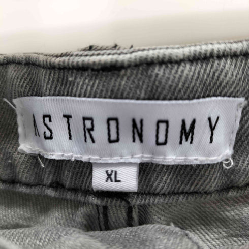 アストロノミー ASTRONOMY ハイウエストシームカーブデニムパンツ メンズ JPN:XL
