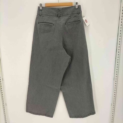 キャスパージョンアイバー CASPER JOHN AIVER 加工バギーデニムスラックス メンズ JPN:L