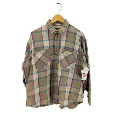 ビッグマック BIG MAC 80S USA製 STJOHN'SBAY フランネルチェックシャツ メンズ import:XL