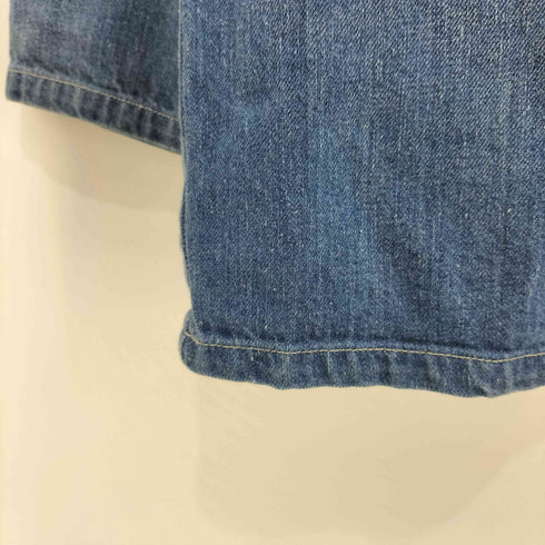 オーラリー AURALEE 25SS SELVEDGE FADED LIGHT DENIM P/O SHIRT デニムスキッパーシャツ メンズ JPN:0