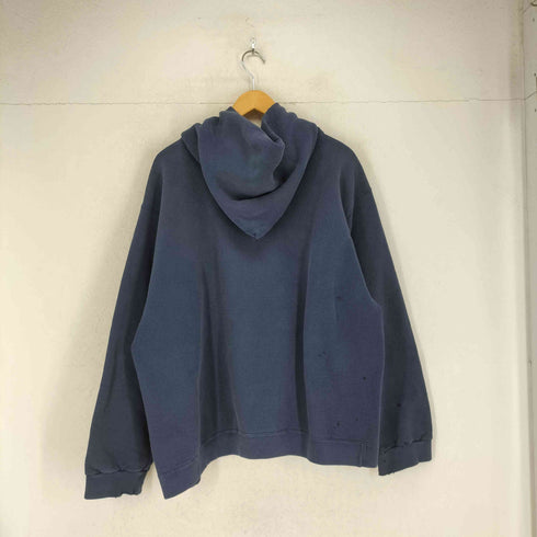 ナイキ NIKE 90S USA製 ロゴ刺繍 プルオーバーパーカー メンズ import:XL