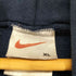 ナイキ NIKE 90S USA製 ロゴ刺繍 プルオーバーパーカー メンズ import:XL
