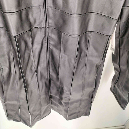 マレーラ MARELLA フェイクレザー カットワークコート レディース 38