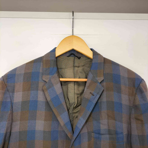 ジェーシーペニー JC Penney 60-70s チェック柄 ユニオンチケット 3B テーラードジャケット メンズ