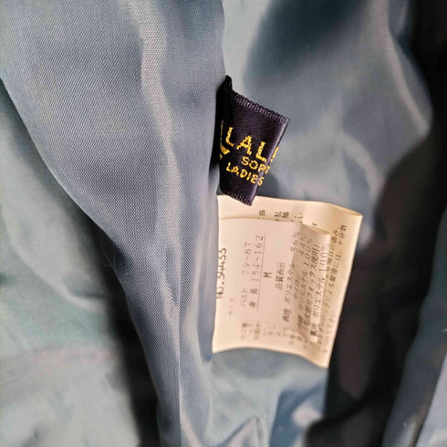 LALIBERTE fox fur 玉虫フォックスファー中綿コート レディース M