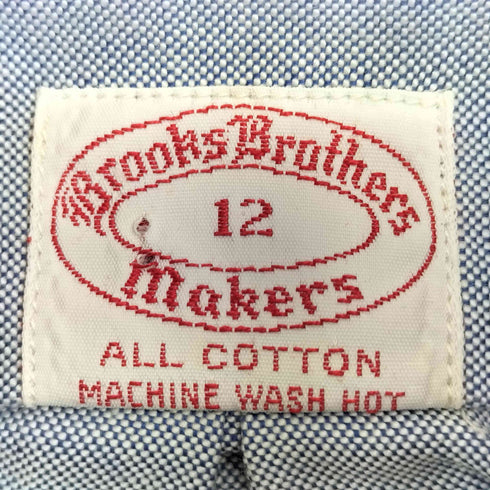 ブルックスブラザーズ BROOKS BROTHERS makers ボタンダウン 長袖 シャツ メンズ 12