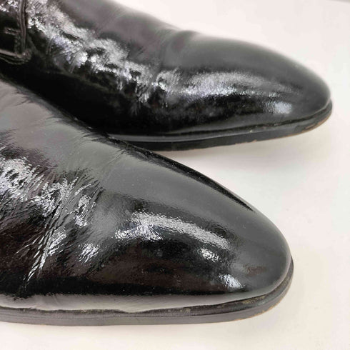 セマンティックデザイン semanticdesign ストラップデザイン パテントレザーシューズ メンズ 41