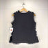 SPLEN DEUR rabbit fur ラビットファー切替レースデザインベスト レディース M