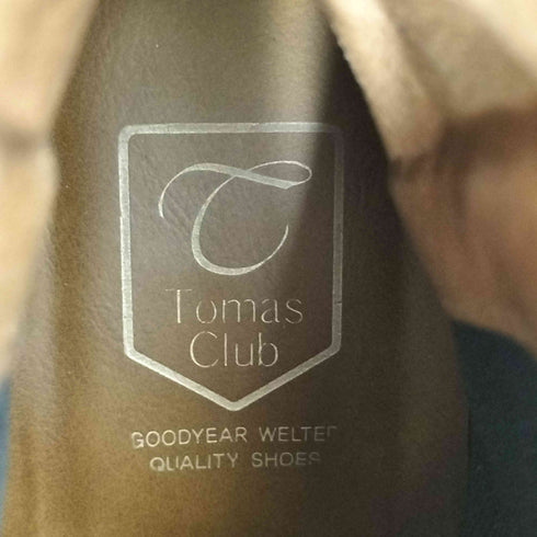 TOMAS CLUB スクエアトゥ サイドゴアブーツ レディース