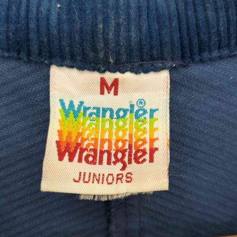 ラングラー Wrangler 70-80s JUNIORS USA製 ラグランスリーブ 長袖 コーデュロイ シャツジャケット レディース import:M