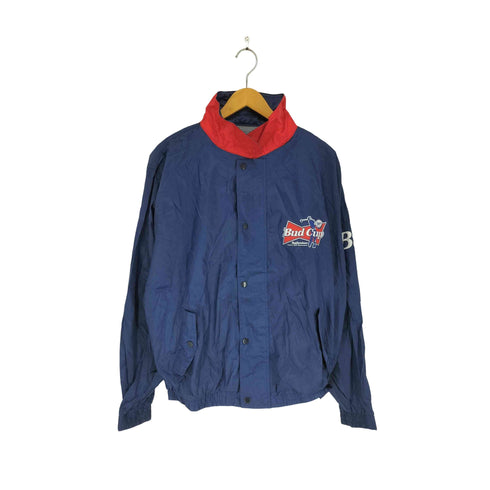 バドワイザー Budweiser ゴルフカップ ナイロンコーチジャケット メンズ