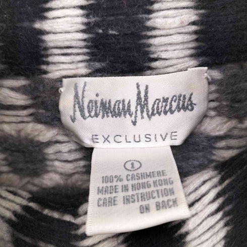 ニーマンマーカス Neiman Marcus 80-90s 香港製 カシミヤ100 ケーブル編み ハイネックニット レディース 1