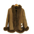 PIG LEATHER SHEEP FUR レザージャケット レディース