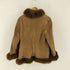 PIG LEATHER SHEEP FUR レザージャケット レディース