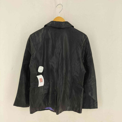 モッシモ MOSSIMO 90-00S LEATHER テーラードジャケット レディース import:M