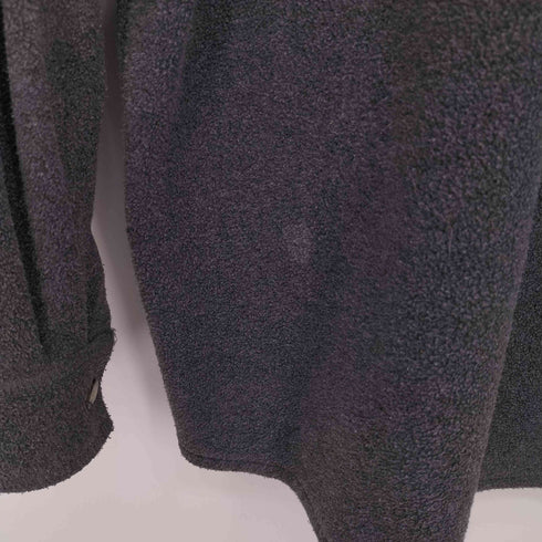 ヴァンヒューゼン VAN HEUSEN 90s USA製 2ポケット 長袖 フリースシャツ メンズ import:M