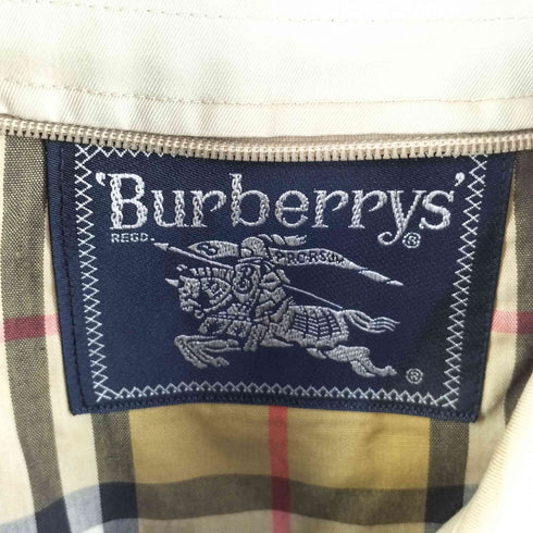 バーバリーズ BURBERRYS 90S 裏地ノバチェック ステンカラーコート レディース