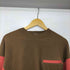 フィッチェ ficce 80-90s ジップポケット カラー切替 ロングスリーブTシャツ メンズ