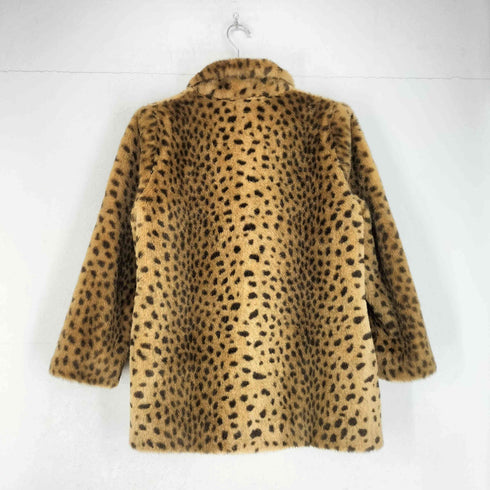 MADEMOISELLE TOKYO レオパードフェイクファージャケット レディース M