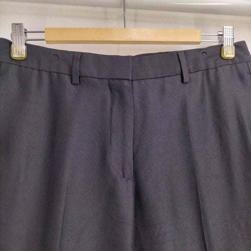 マルタンマルジェラ Martin Margiela 12AW シルク混ウールノータックスラックス レディース EUR:40-42