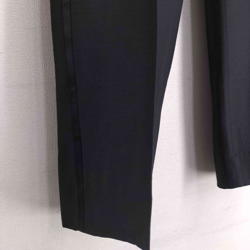 マルタンマルジェラ Martin Margiela 12AW シルク混ウールノータックスラックス レディース EUR:40-42