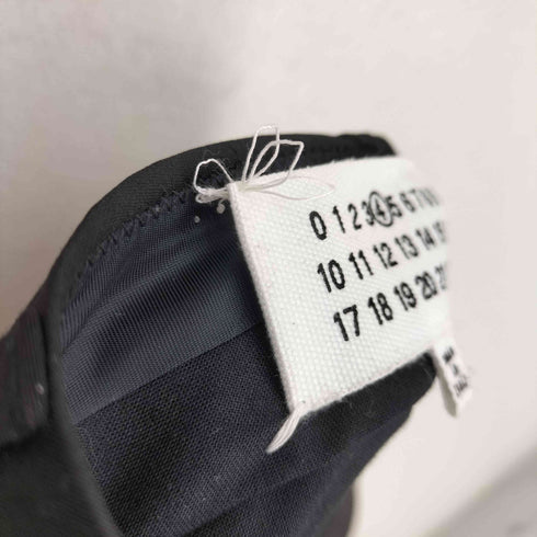 マルタンマルジェラ Martin Margiela 12AW シルク混ウールノータックスラックス レディース EUR:40-42