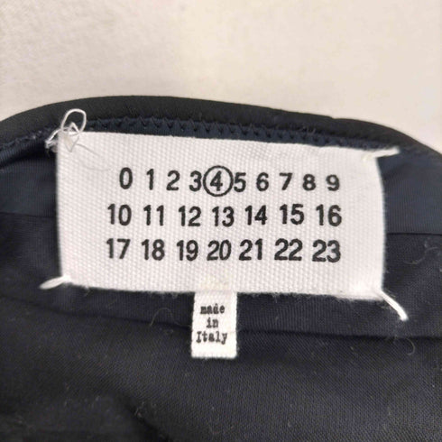 マルタンマルジェラ Martin Margiela 12AW シルク混ウールノータックスラックス レディース EUR:40-42