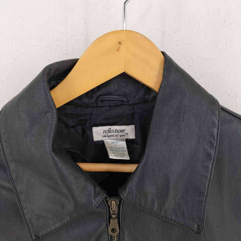 reflections LEATHER ジャケット メンズ import:L
