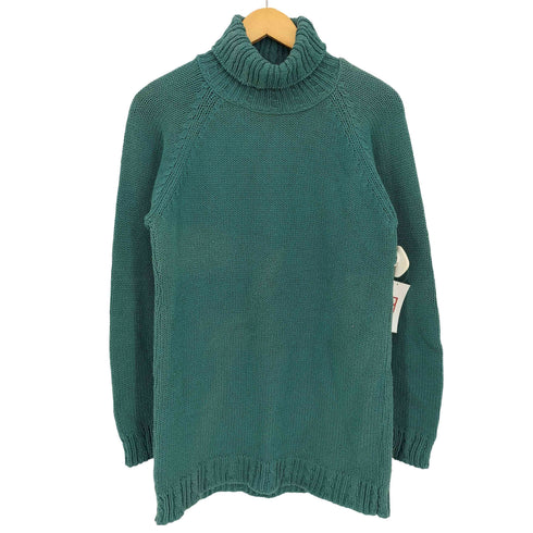 エルエルビーン L.L.Bean USA製 復刻タグ コットン タートルネック ニット メンズ import:S