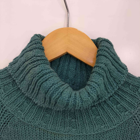エルエルビーン L.L.Bean USA製 復刻タグ コットン タートルネック ニット メンズ import:S