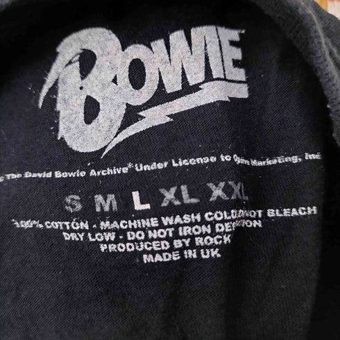 00s ボディ 英国製 UK ロックバンド 星 スター プリント S/S Tシャツ メンズ import:L