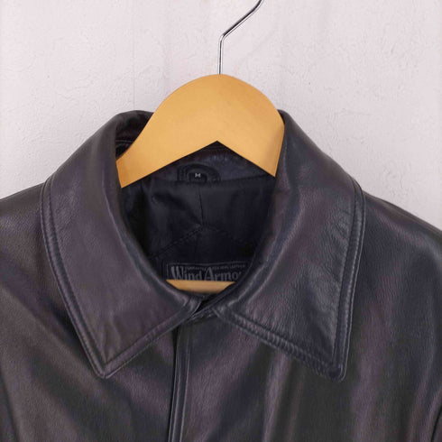 ウィンドアーマー Wind Armor イタリア製 SHEEPSKIN レザーコート メンズ import:M