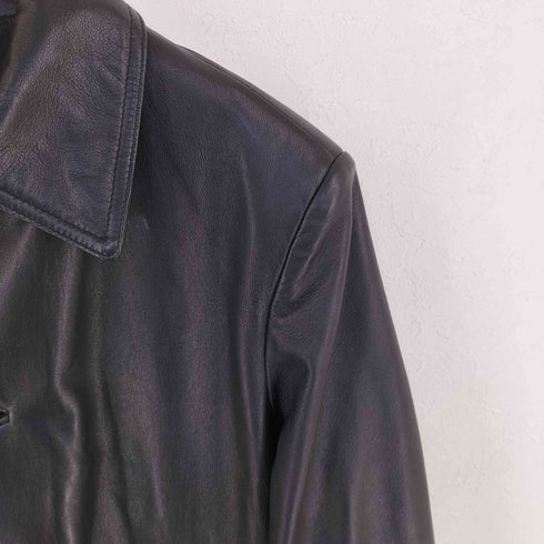 ウィンドアーマー Wind Armor イタリア製 SHEEPSKIN レザーコート メンズ import:M