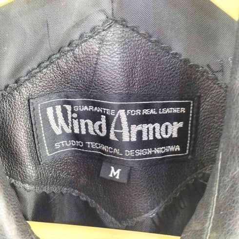 ウィンドアーマー Wind Armor イタリア製 SHEEPSKIN レザーコート メンズ import:M