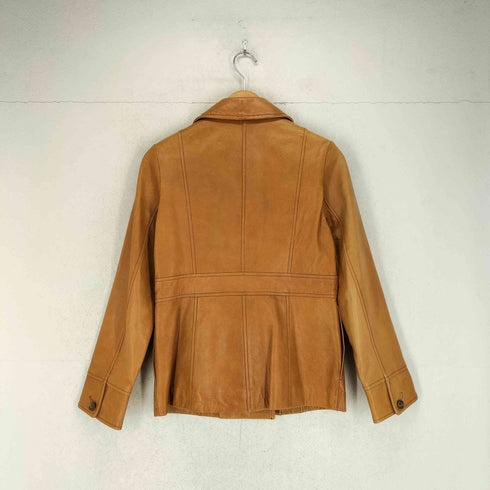 Blancafe lamb leather ラムレザーハーフコート レディース 9AR