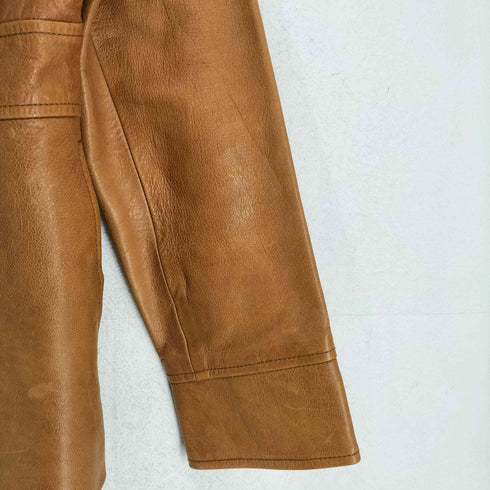Blancafe lamb leather ラムレザーハーフコート レディース 9AR