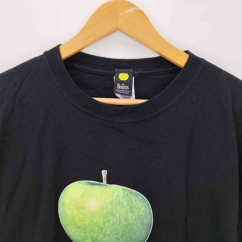 00S ボディ UK ロックバンド アップル プリント S/S Tシャツ メンズ import:L
