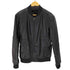 ザラ ZARA フェイクレザーボンバージャケット メンズ import:M