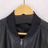 ザラ ZARA フェイクレザーボンバージャケット メンズ import:M
