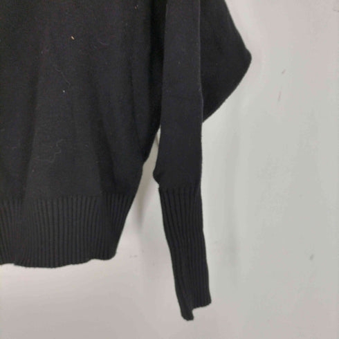 ザラ ZARA クロップドハーフジップニット レディース import:S