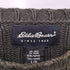 エディーバウアー Eddie Bauer 90s ラグラン ボーダー リブ コットンニット セーター メンズ import:L